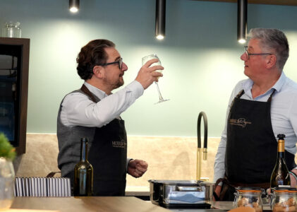 Dans la cuisine de Francis & Sebastien