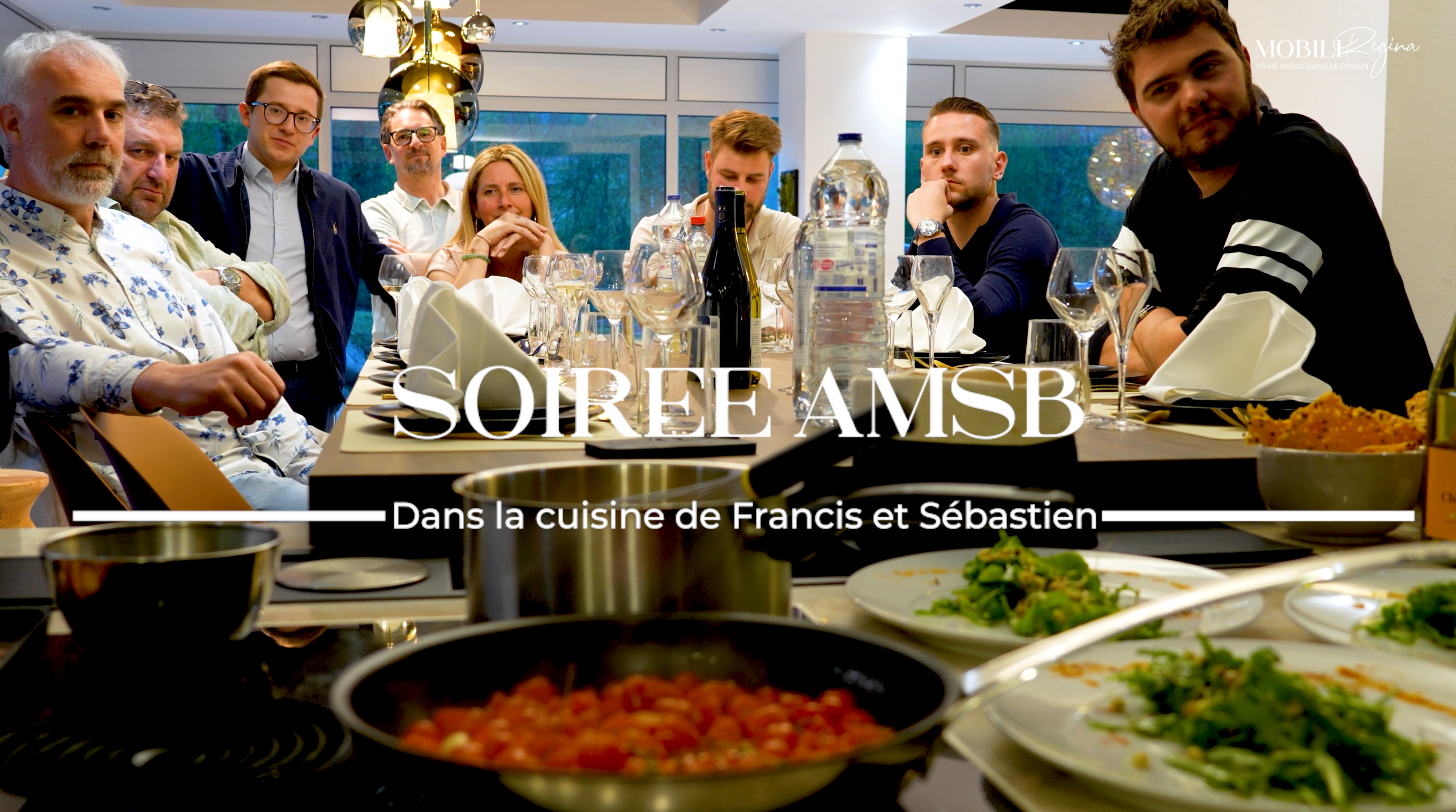 Dans la cuisine de Francis et Sebastien